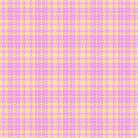 Stationary check seamless fabric, grid background pattern textile. Guy tartan plaid texture in magenta and light colors. vector