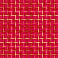 Marketing check tartan plaid, glamor pattern background seamless. Pixel textile texture fabric in pink and red colors. vector