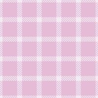 Pure seamless background plaid, softness fabric textile pattern. Majestic check texture tartan in white and light colors. vector