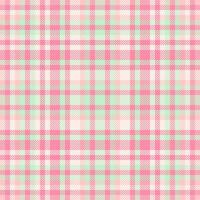 Valentine textile check seamless, expressive tartan pattern background. Classy texture plaid fabric in light and red colors. vector