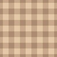 Advertisement tartan texture , ragged pattern check textile. Father fabric background seamless plaid in orange and light colors. vector