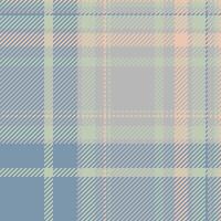 Identity seamless pattern, product check texture plaid. Packaging fabric tartan textile background in pastel and grey colors. vector
