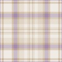 30s seamless background tartan, diwali plaid check texture. Decorating pattern fabric textile in pastel and white colors. vector