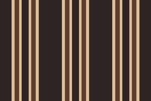 Wide textile lines stripe, clothes seamless vertical. Complexity background fabric texture pattern in orange and dark colors. vector
