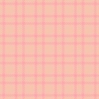 Relief tartan check, filigree background pattern plaid. Worn seamless texture fabric textile in light and red colors. vector