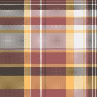 Fashioned texture fabric plaid, halftone background seamless . Yuletide tartan pattern textile check in red and dark colors. vector