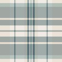 Rich fabric seamless check, regular textile background plaid. Colourful texture tartan pattern in pastel and white colors. vector
