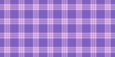 Open pattern fabric plaid, mother background texture check. Repeatable patterns seamless tartan textile in light and violet colors. vector