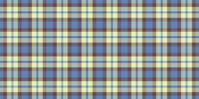 Vogue texture fabric seamless, platform textile pattern check. Tape background tartan plaid in pastel and blue colors. vector