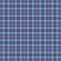 Elegant textile fabric check, industrial plaid pattern texture. Composition tartan seamless background in violet and pastel teal colors. vector