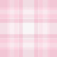 Neutral plaid seamless background, mat texture pattern textile. Knot fabric tartan check in light and white colors. vector