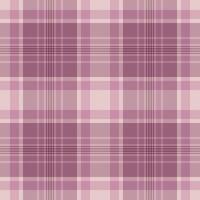 Ceremony texture check , bedroom background fabric tartan. Choose plaid textile pattern seamless in pink and pastel colors. vector