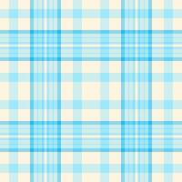 Lumberjack plaid check fabric, naked pattern background tartan. Father textile seamless texture in cyan and light colors. vector