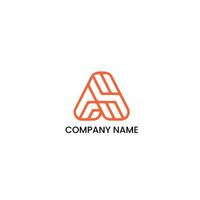 Abstract letter A logo design icons for business of luxury, elegant, simple. A Letter Logo for business and company identity vector
