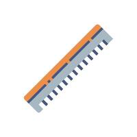 Accurate Straight Ruler Icon vector