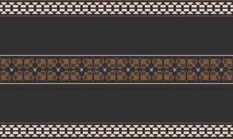 Classic Arabian Sadu weaving patterns inspired by Indonesian batik and songket. vector