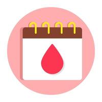 Appointment icon, editable vector