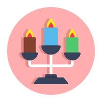 Unique design icon of chandelier vector