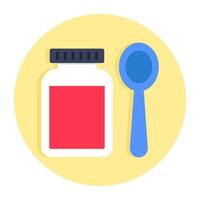 Perfect design icon of syrup bottle vector