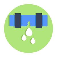 Perfect design icon of leak detector vector