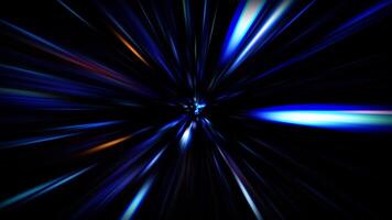 vj ciclo radial brilho raio abstrato fundo video