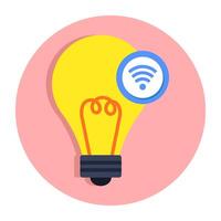 Perfect design icon of smart light vector