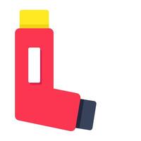 Trendy design icon of inhaler vector