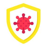 Premium download icon of covid protection vector