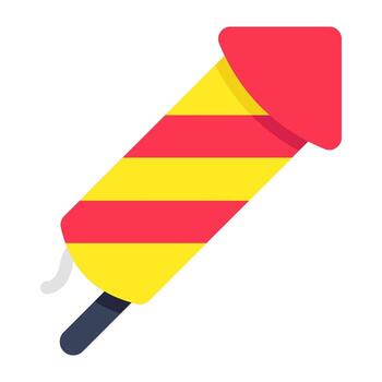 icono de diseño moderno de petardo vector