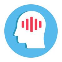 Modern design icon of voice recognition vector