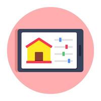 A beautiful design icon of home Automation vector