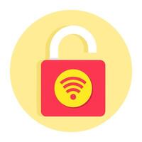 Perfect design icon of smart lock vector