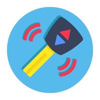 Perfect design icon of smart key vector