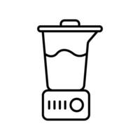 Bliss Blender A machine that blends joy into every sip vector