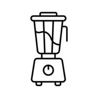 Fruit Fusion A machine blending fruits icon vector