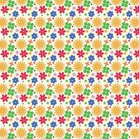 Spring Fanfare A Joyful Flowers Pattern vector