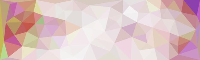 A pastel polygonal abstract background with soft gradients, geometric shapes, and a harmonious blend of warm and cool tones, ideal for modern designs and layouts. vector