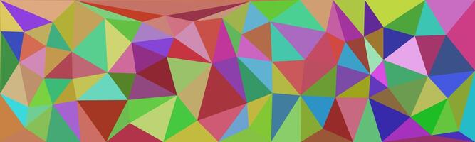A vibrant and dynamic abstract composition featuring a myriad of interconnected triangles. The bold colors and intricate patterns create a sense of depth and movement. vector