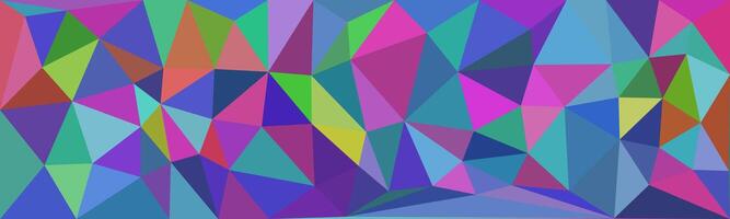 A captivating blend of geometric shapes and vivid hues. The overlapping triangles create a mesmerizing visual experience. vector
