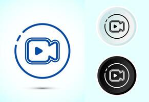 icon design. camera icon, camera symbol vector