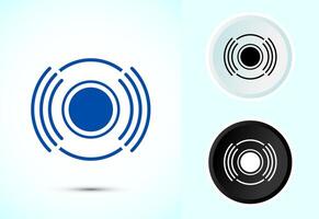 Volume Icon Design Illustration, Sound Icon For Apps and Websites vector