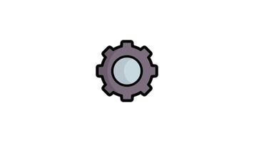 Microservices animated icon. animated icon related to IT architecture. suitable for user interface, provide visual feedback, and more video