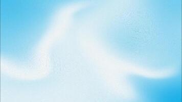 Blue sky gradient twist or waves background with grainy texture video