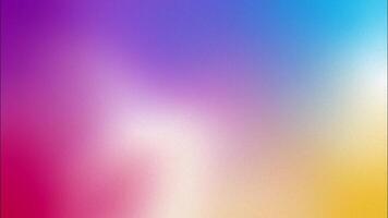 Colorful gradient twist or waves background with grainy texture video