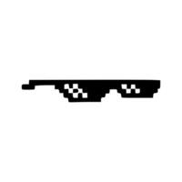 A pair of sunglasses with a white background vector