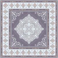 Abstract carpets, prayer mats, abstract fabric patterns of the tribes vector
