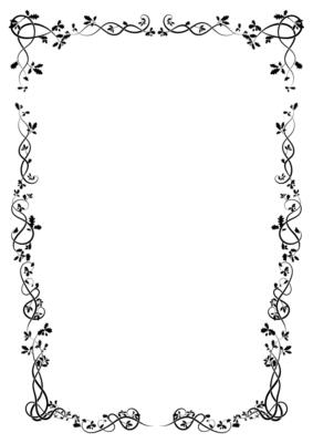 frame with oak leaves acorns weaving plants