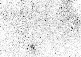 Black rough grunge texture background. Rough noise particles. Grunge design elements. Wall grunge texture, flakes, cracks, scratches vector