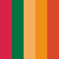 Bold and Bright Color Combinations vector