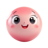 A cheerful, cartoonish character with big eyes and a joyful expression. png